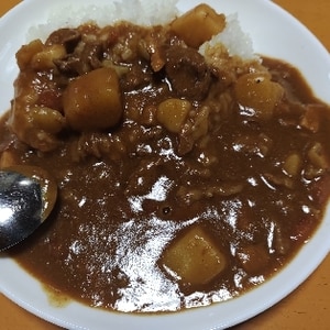 帯広のインデアンカレー風！圧力鍋で牛スジカレー✧*